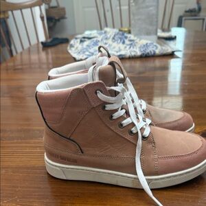 Harley-Davidson Men's Brown High-Top Sneakers